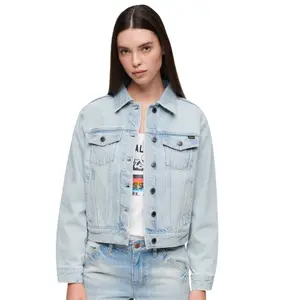 Bestickte Jeansjacke für Damen Superdry image-1