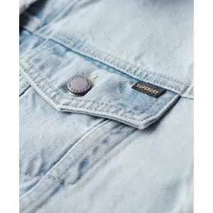 Bestickte Jeansjacke für Damen Superdry image-6