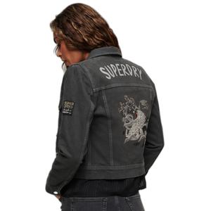 Kurze Jeansjacke, Damen, Superdry Workwear St Tropez image-2