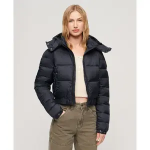 Doudoune courte à capuche femme Superdry Fuji image-1