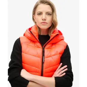 Doudoune sans manches à capuche femme Superdry Fuji image-4