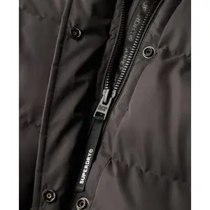 Long microfiber puffer coat for women Superdry image-6