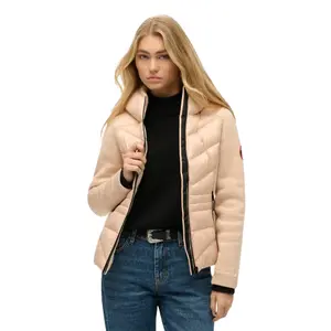 Women's hybrid knit hoodie jacket Superdry Storm image-1