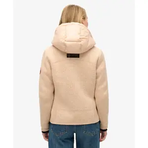 Women's hybrid knit hoodie jacket Superdry Storm image-3