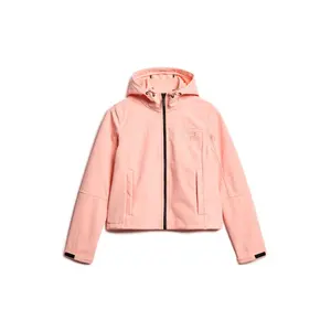 Casaco com capuz feminino Superdry Soft Shell image-0