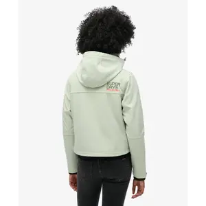 Casaco com capuz feminino Superdry Soft Shell image-3