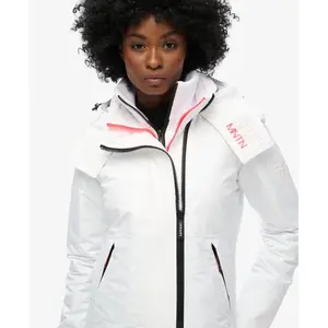 Women's hooded waterproof jacket Superdry Mountain image-5