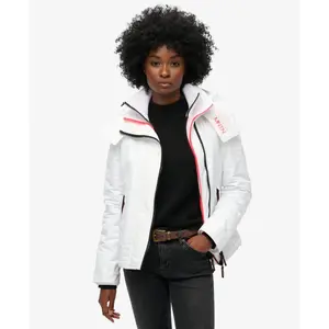 Women's hooded waterproof jacket Superdry Mountain image-3