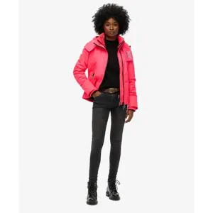 Women's hooded waterproof jacket Superdry Mountain image-2