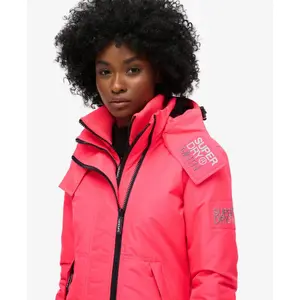 Women's hooded waterproof jacket Superdry Mountain image-4