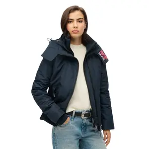 Women's hooded waterproof jacket Superdry Mountain image-2