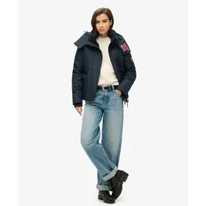 Women's hooded waterproof jacket Superdry Mountain image-3