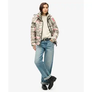 Women's hooded waterproof jacket Superdry Mountain image-3