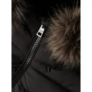 Damska ocieplana kurtka puchowa Superdry Fuji Faux Fur image-5