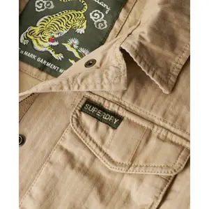 Women's lined military parka Superdry M65 image-6