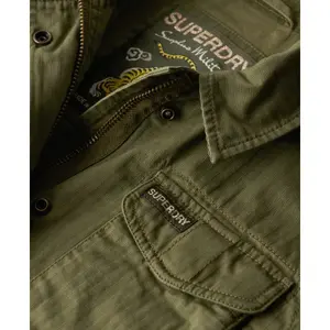 Women's lined military parka Superdry M65 image-6