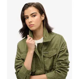 Women's lined military parka Superdry M65 image-5