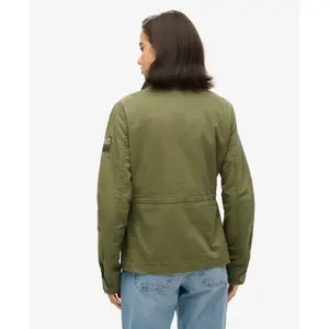 Women's lined military parka Superdry M65 image-4