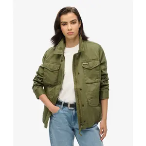 Women's lined military parka Superdry M65 image-2