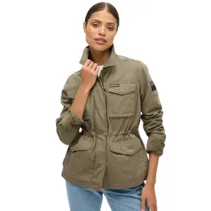 Embroidered military parka for women Superdry M65 image-0