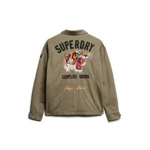 Embroidered military parka for women Superdry M65 image-5