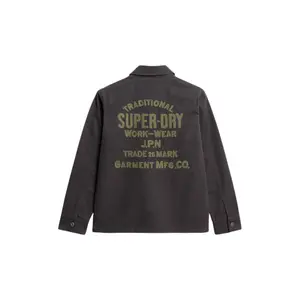 Embroidered Chore Jacket for Women Superdry image-4