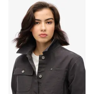 Embroidered Chore Jacket for Women Superdry image-6