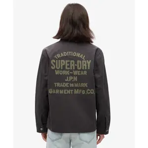 Embroidered Chore Jacket for Women Superdry image-5
