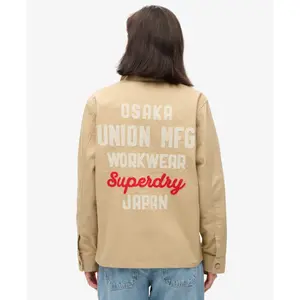 Embroidered Chore Jacket for Women Superdry image-5
