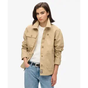Embroidered Chore Jacket for Women Superdry image-2