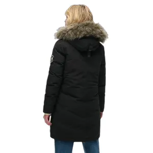 Women's faux fur parka Superdry Everest image-1