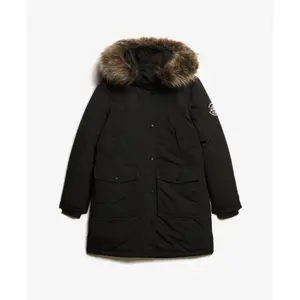Women's faux fur parka Superdry Everest image-3