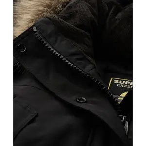 Women's faux fur parka Superdry Everest image-5
