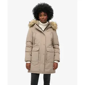 Women's faux fur parka Superdry Everest image-2
