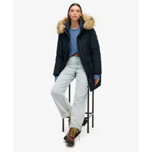 Women's faux fur parka Superdry Everest image-2