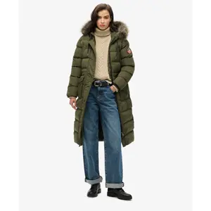 Casaco de pele falsa de mulher Superdry Everest image-1