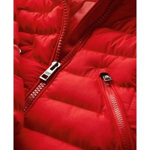 Damska kurtka puchowa średniej długości z kapturem i syntetycznym futrem Superdry image-6