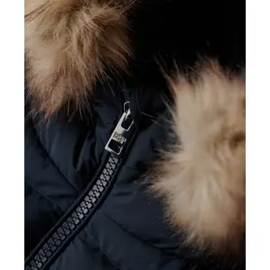 Średnia kurtka damska Superdry Fuji Faux Fur image-6
