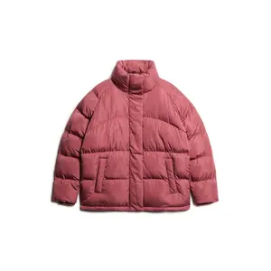 Women's mid-length down jacket Superdry image-0