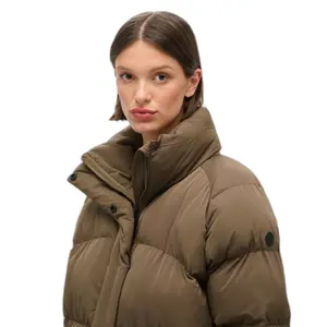 Women's mid-length down jacket Superdry image-5