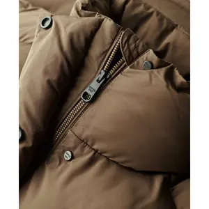 Women's mid-length down jacket Superdry image-6