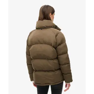 Women's mid-length down jacket Superdry image-3