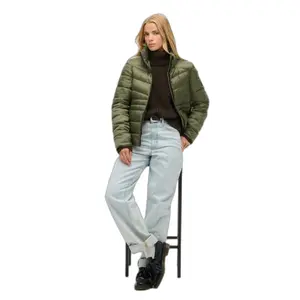 Casaco de penas com capuz para mulher Superdry Fuji image-3