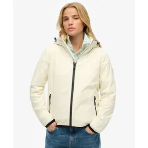Hooded windbreaker with logo for women Superdry image-2
