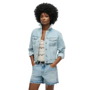 Damen Jeansjacke mit Muster Superdry image-1