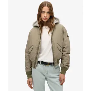 Bomber con capucha para mujer Superdry MAI image-5