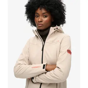Women's hooded waterproof jacket Superdry Classic Trekker image-4