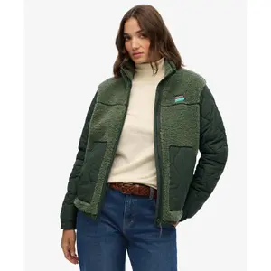 Women's hybrid fleece Superdry image-3