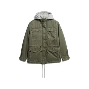 Chaqueta con capucha Superdry Borg Military image-0