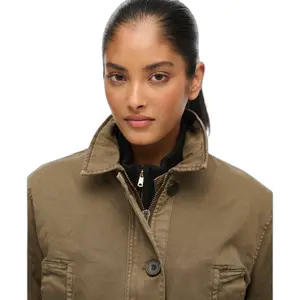 Parka de talle bajo para mujer Superdry image-0